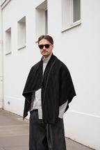 Unzipped cape – Patternalism sewing pattern #0101